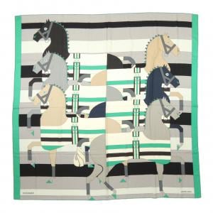 エルメス HERMES ROCABAR 242708S カレジェアン140 ショール