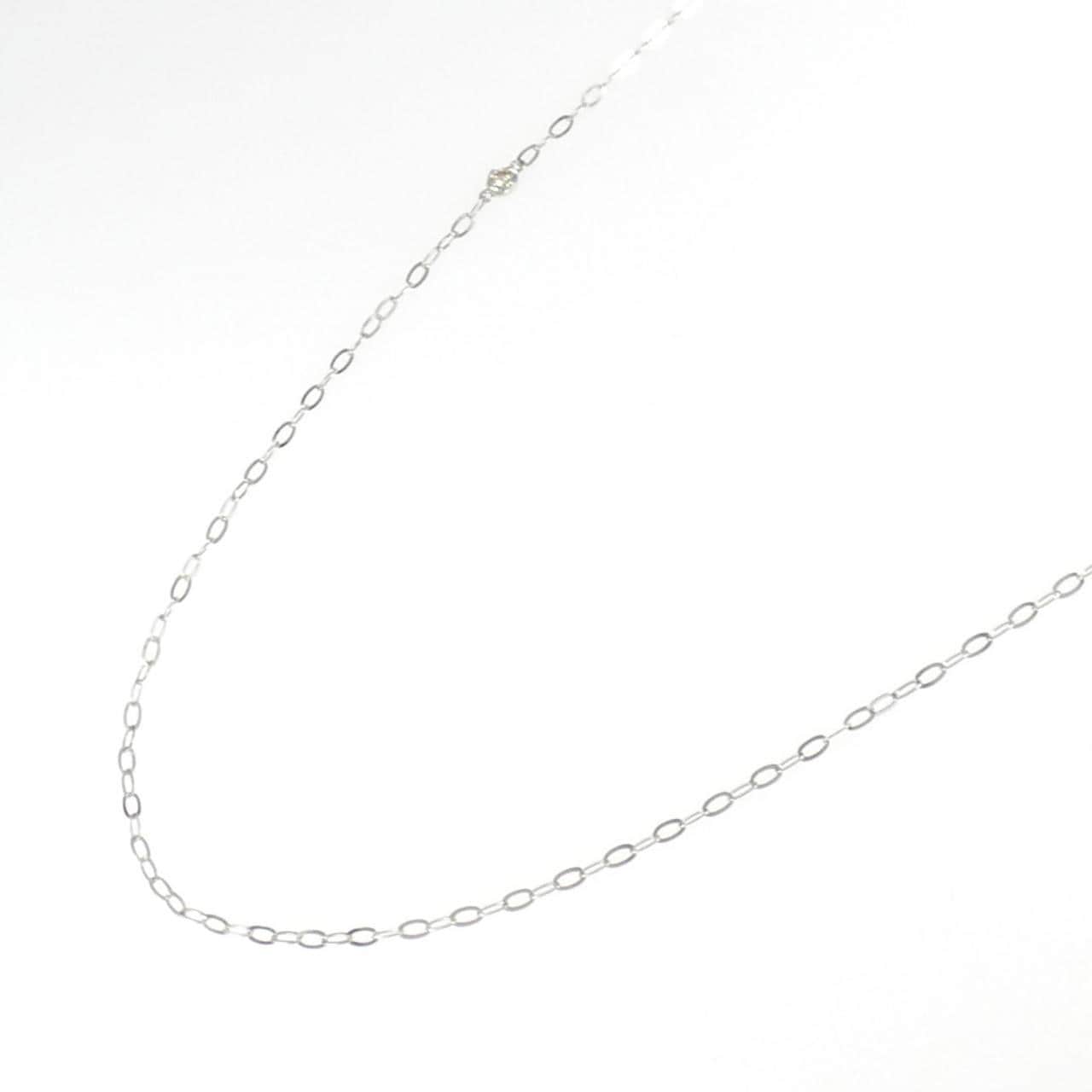 PT950 ダイヤモンド ネックレス 0.02CT