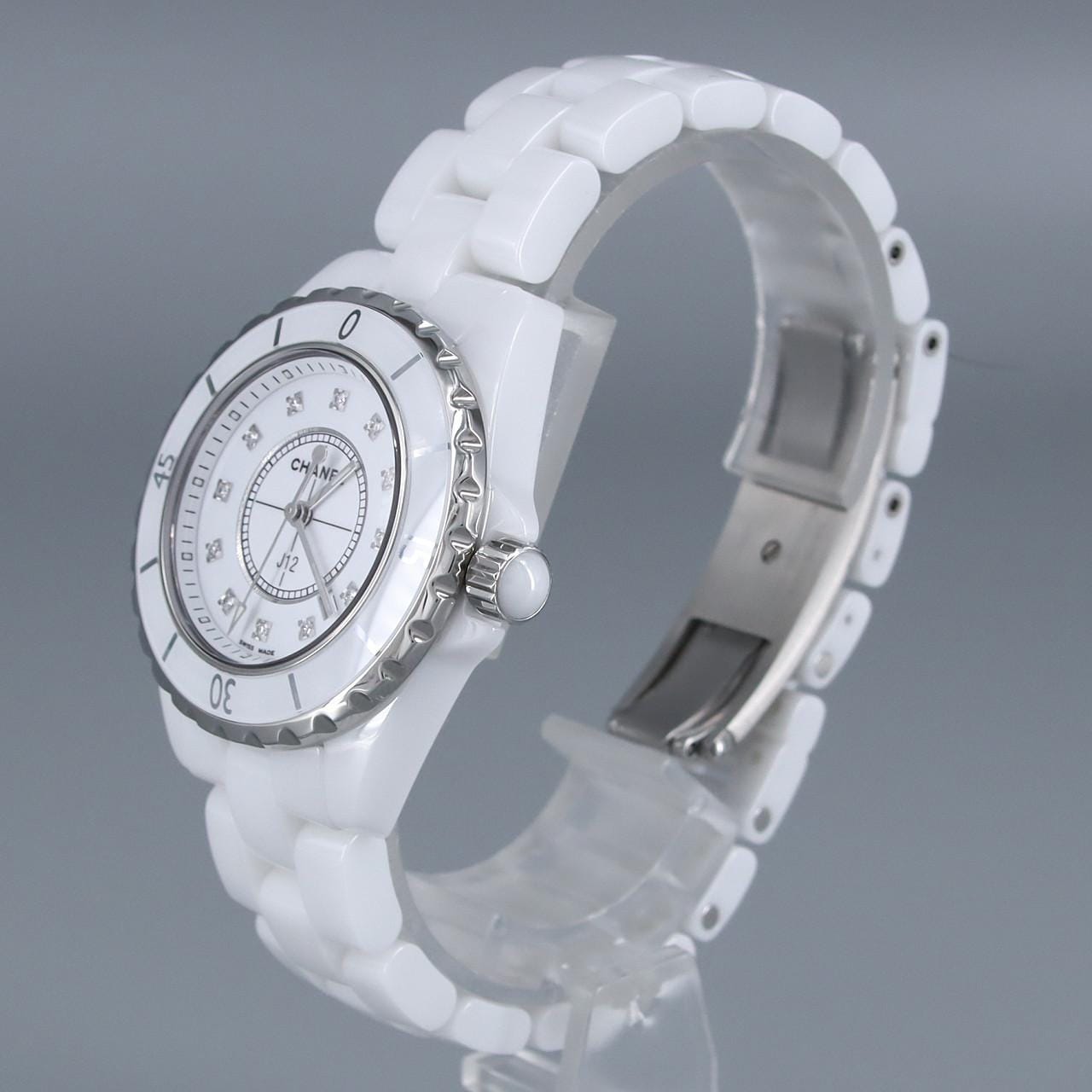 CHANEL J12 33mm ceramic 12P H1628 ceramic Quartz