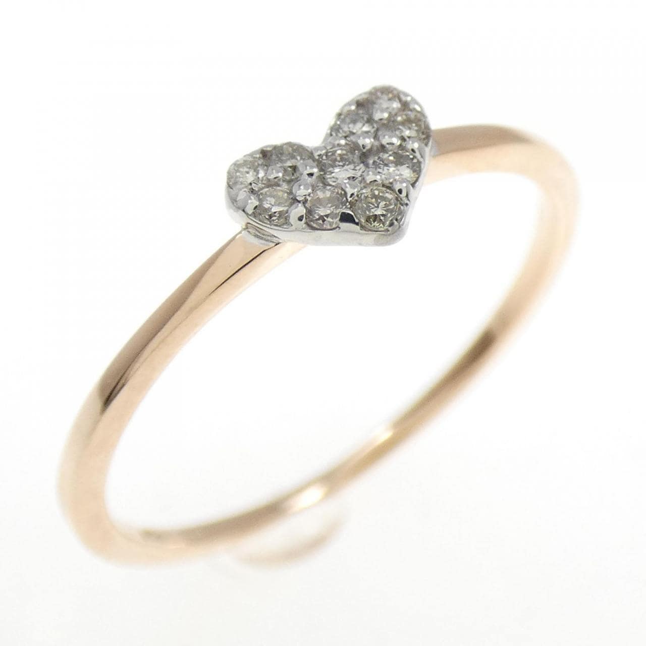 COCOSHNIK heart Diamond ring