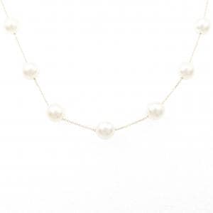 K18PG Akoya pearl necklace