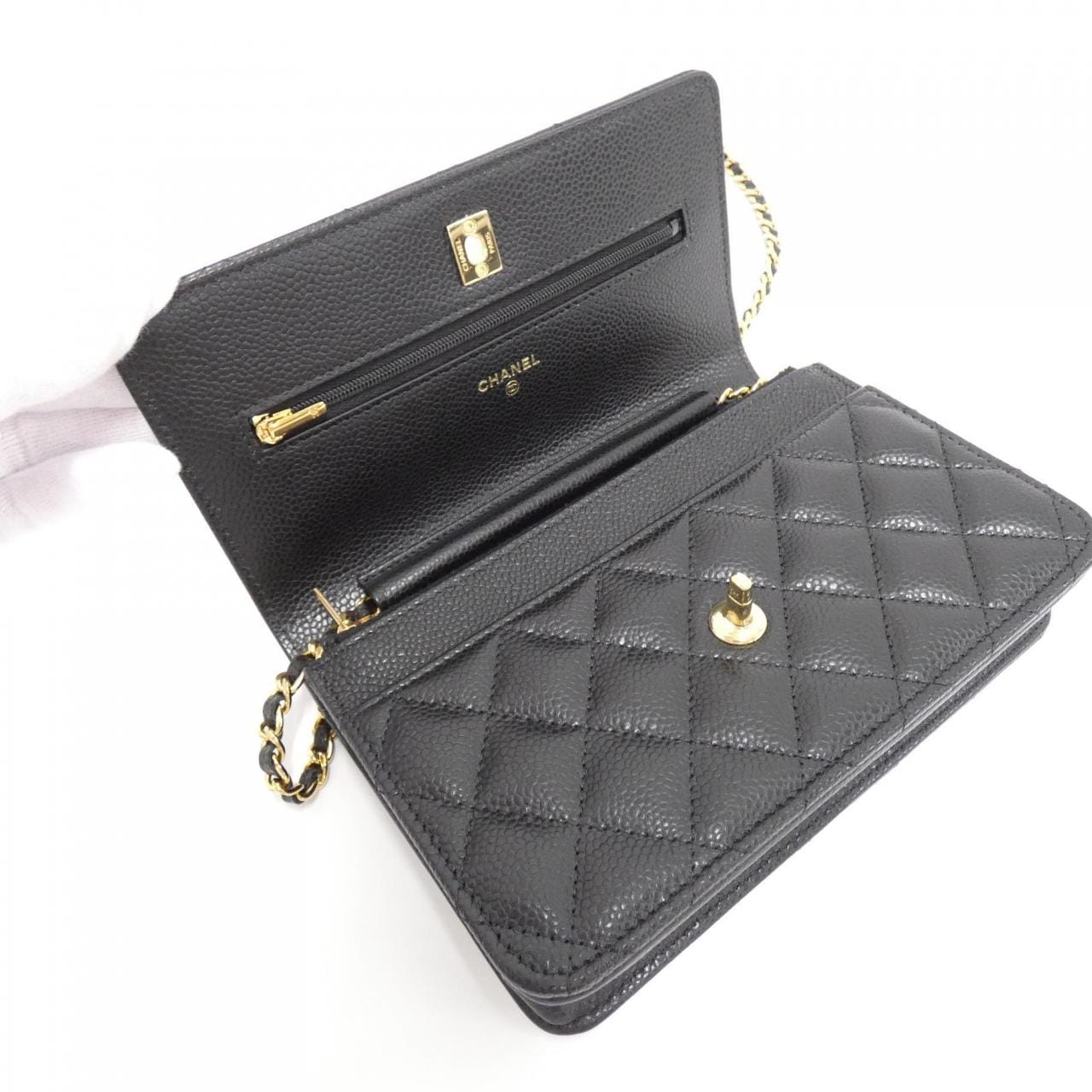 [未使用品] CHANEL AP4241 鏈條錢包