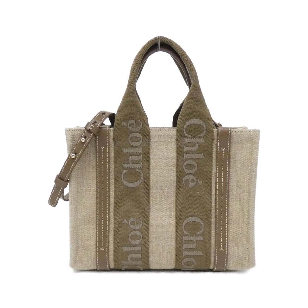 クロエ ウッディ スモール トート CHC23AS397 L17 バッグ