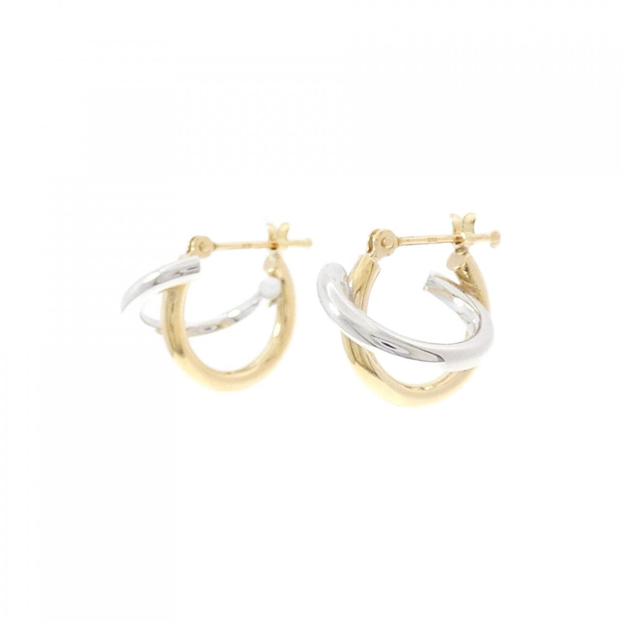 K18YG/K18WG ピアス