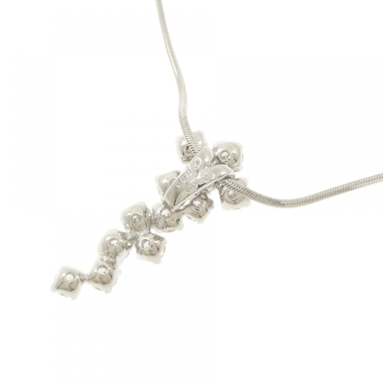 PT900/PT850 ダイヤモンド ネックレス 2.000CT