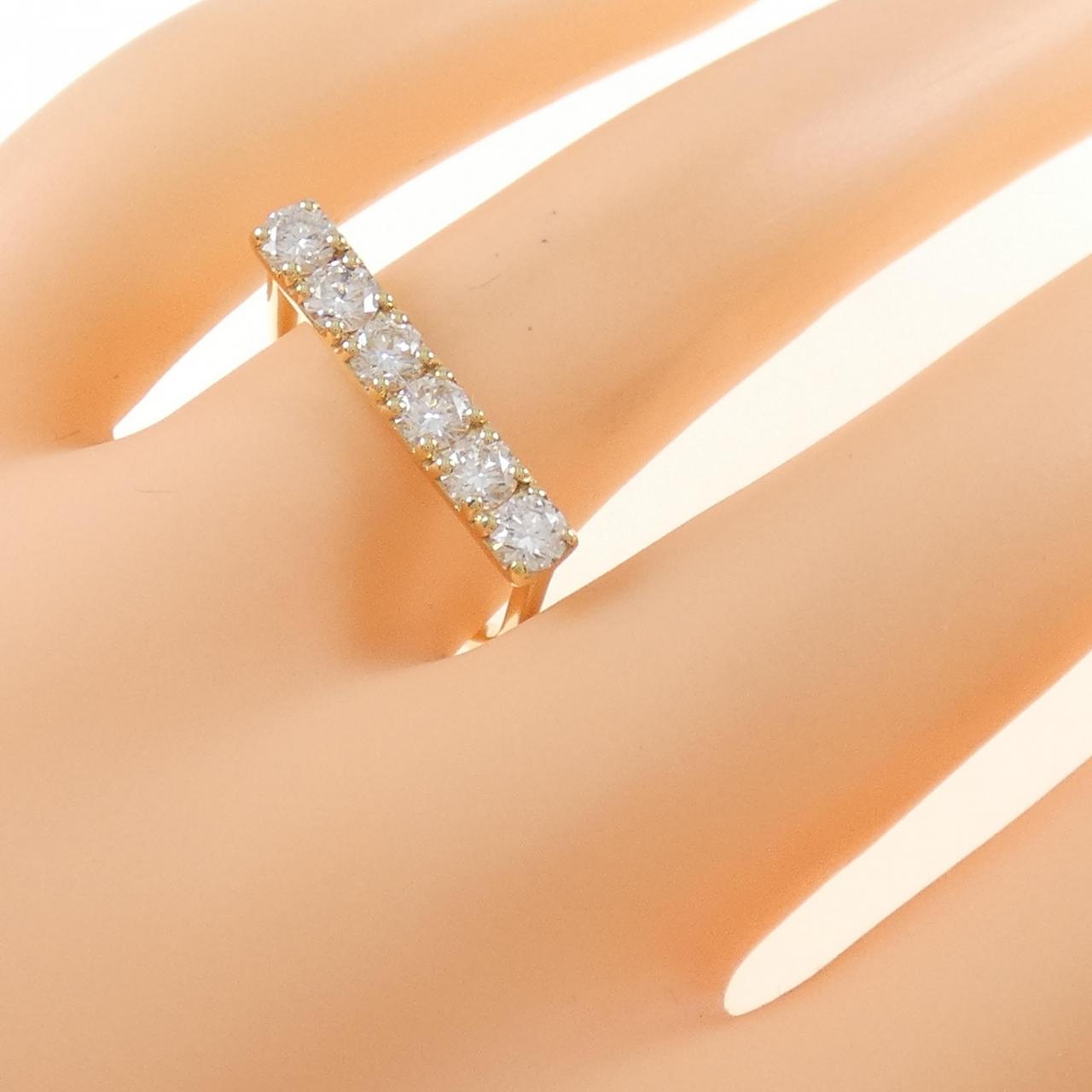 【新品】K18YG ダイヤモンド リング 0.85CT