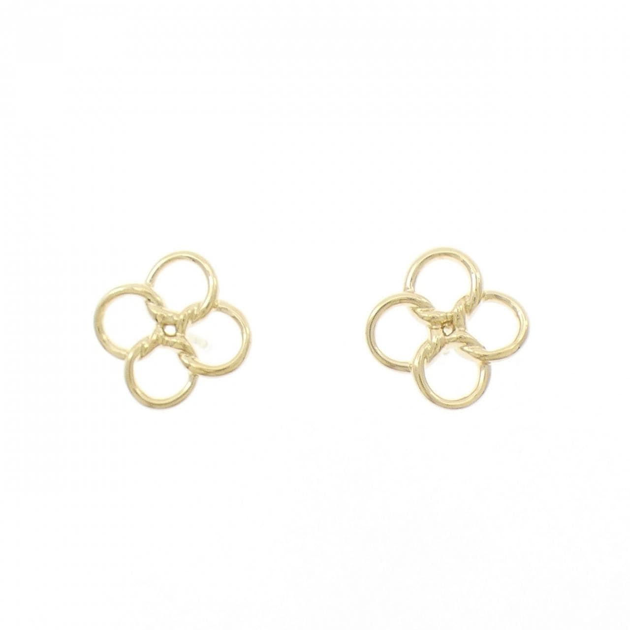 ティファニー クアドロフォリオ ピアス