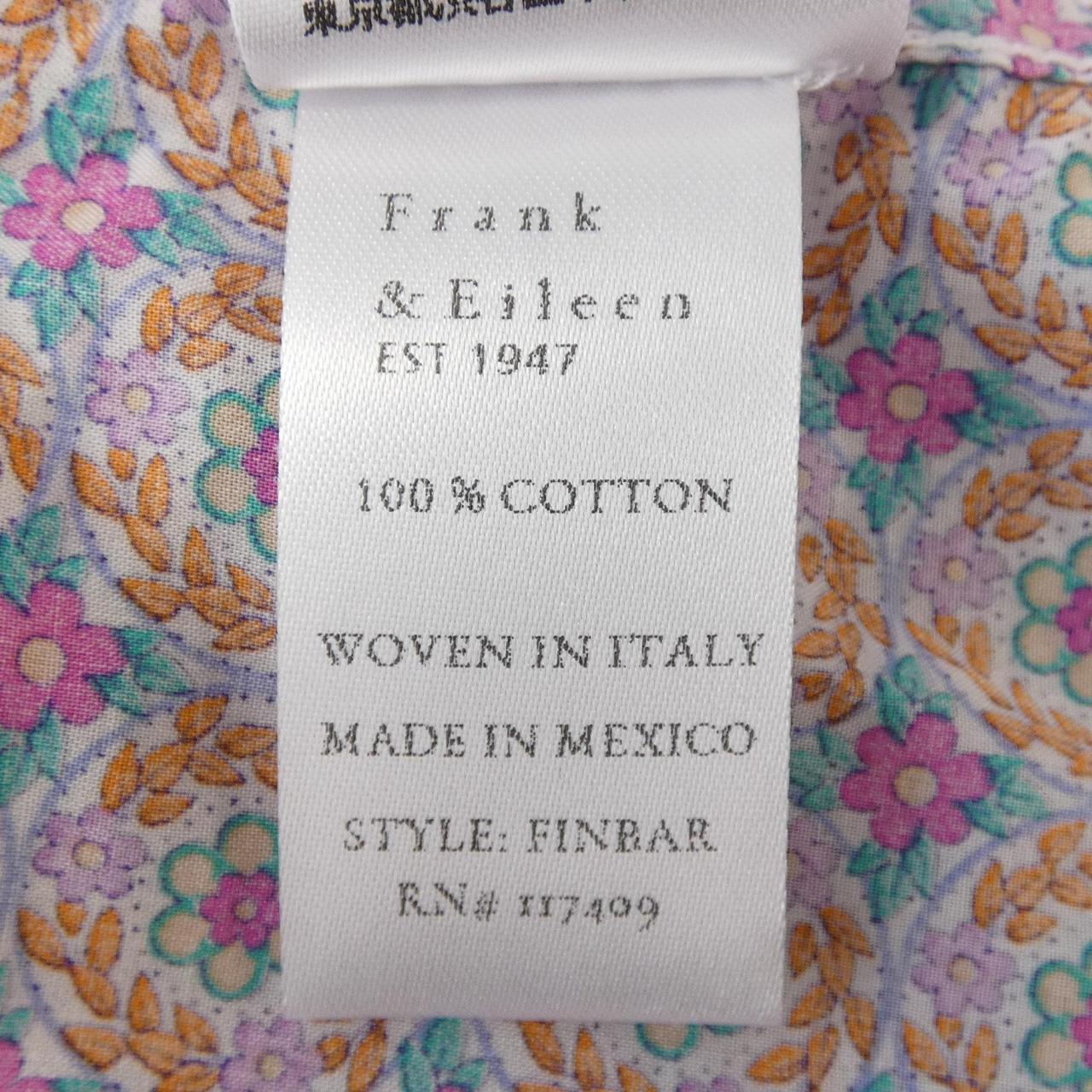 フランクアンドアイリーン FRANK&EILEEN シャツ