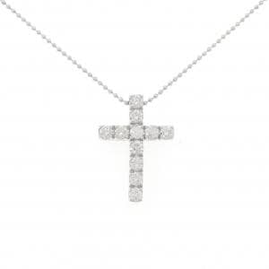 ポンテヴェキオ クロス ネックレス 0.70CT