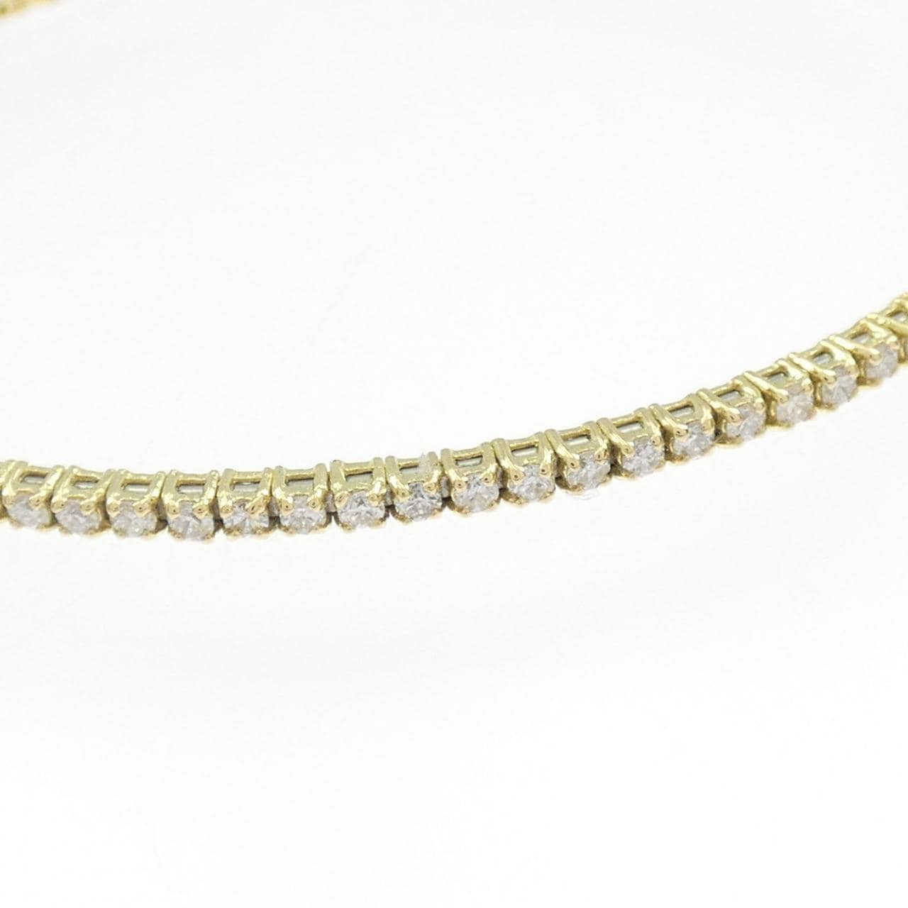 K18YG ダイヤモンド バングル 1.00CT