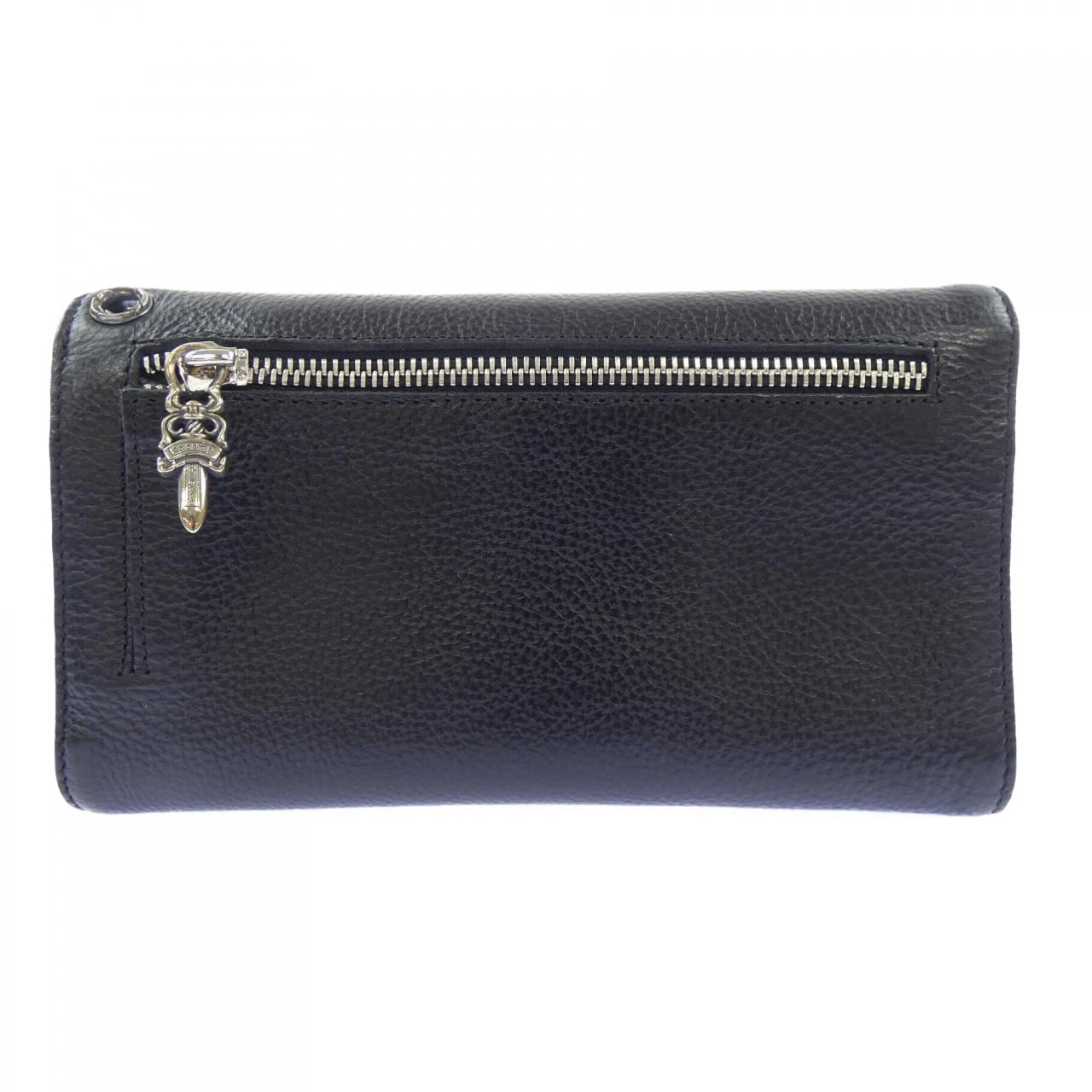 クロムハーツ CHROME HEARTS WAVE CROSS BTN　ウェーブ クロスボタン 2246 304 0501 0900 WALLET