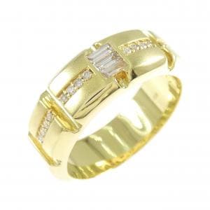 K18YG ダイヤモンド リング 0.23CT