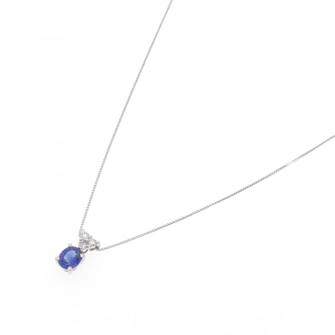PT900/PT850 サファイヤ ネックレス 0.79CT