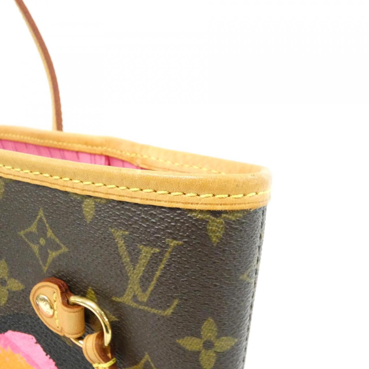ルイヴィトン モノグラム ローズ(スティーブン スプラウス) ネヴァーフル MM M48613 バッグ