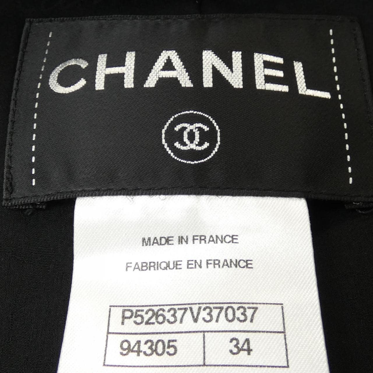 シャネル CHANEL P52637V37037 15K ノーカラージャケット