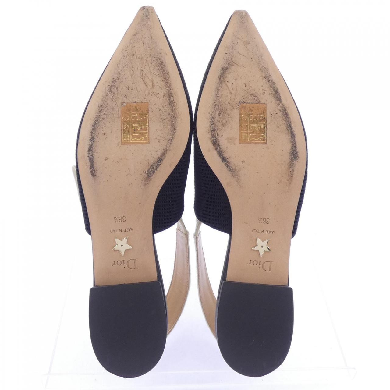 クリスチャンディオール CHRISTIAN DIOR J'ADIOR スリングバックフラット KCB384TFL パンプス
