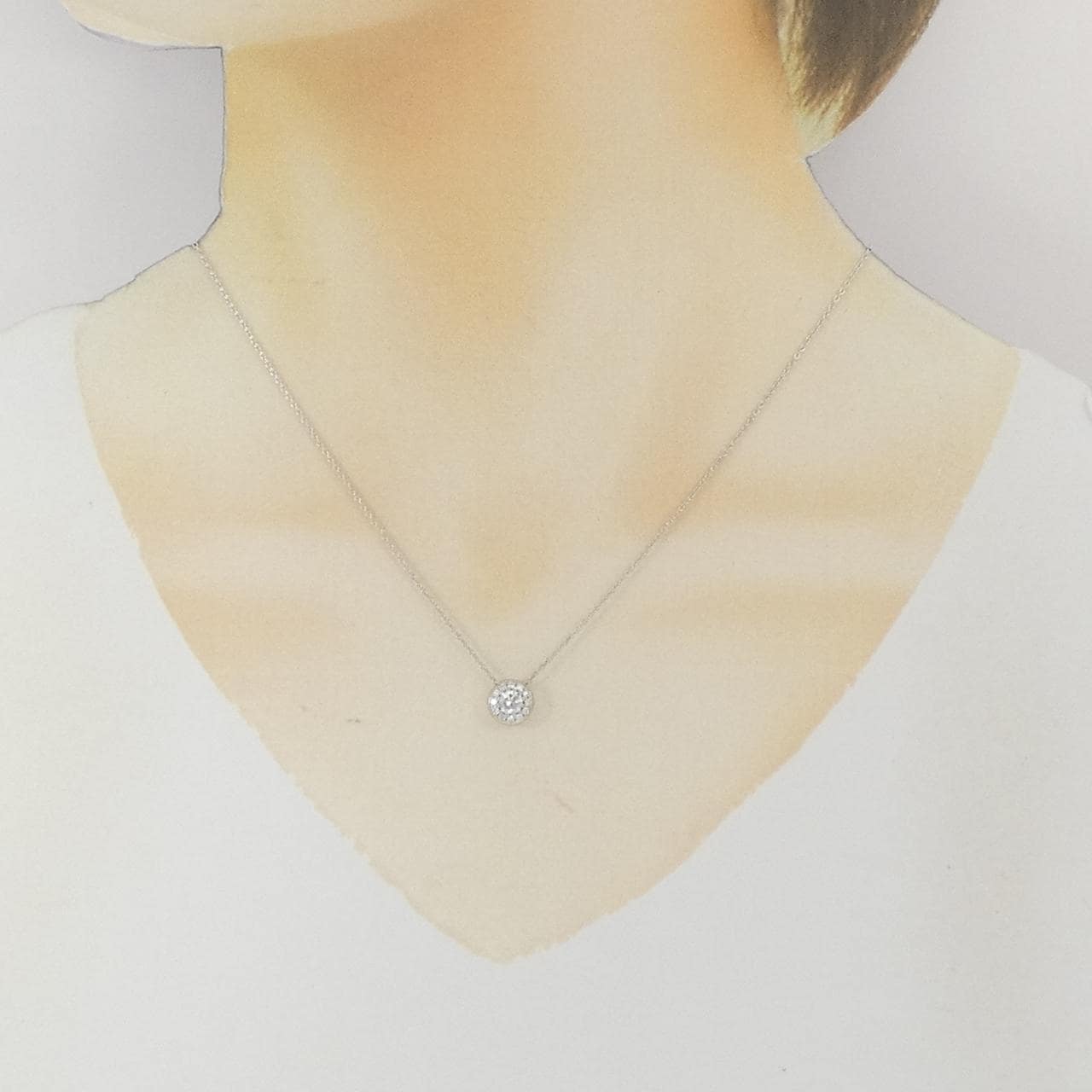 フォーエバー　マーク ダイヤモンド ネックレス 0.26CT