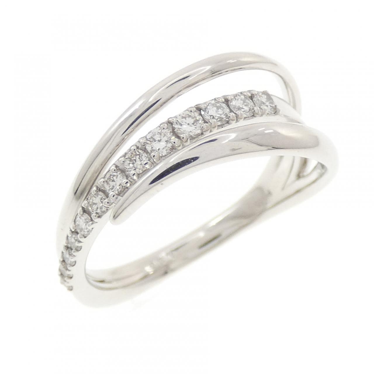 PT950 ダイヤモンド リング 0.20CT