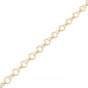 K18YG ダイヤモンド ブレスレット 2.03CT