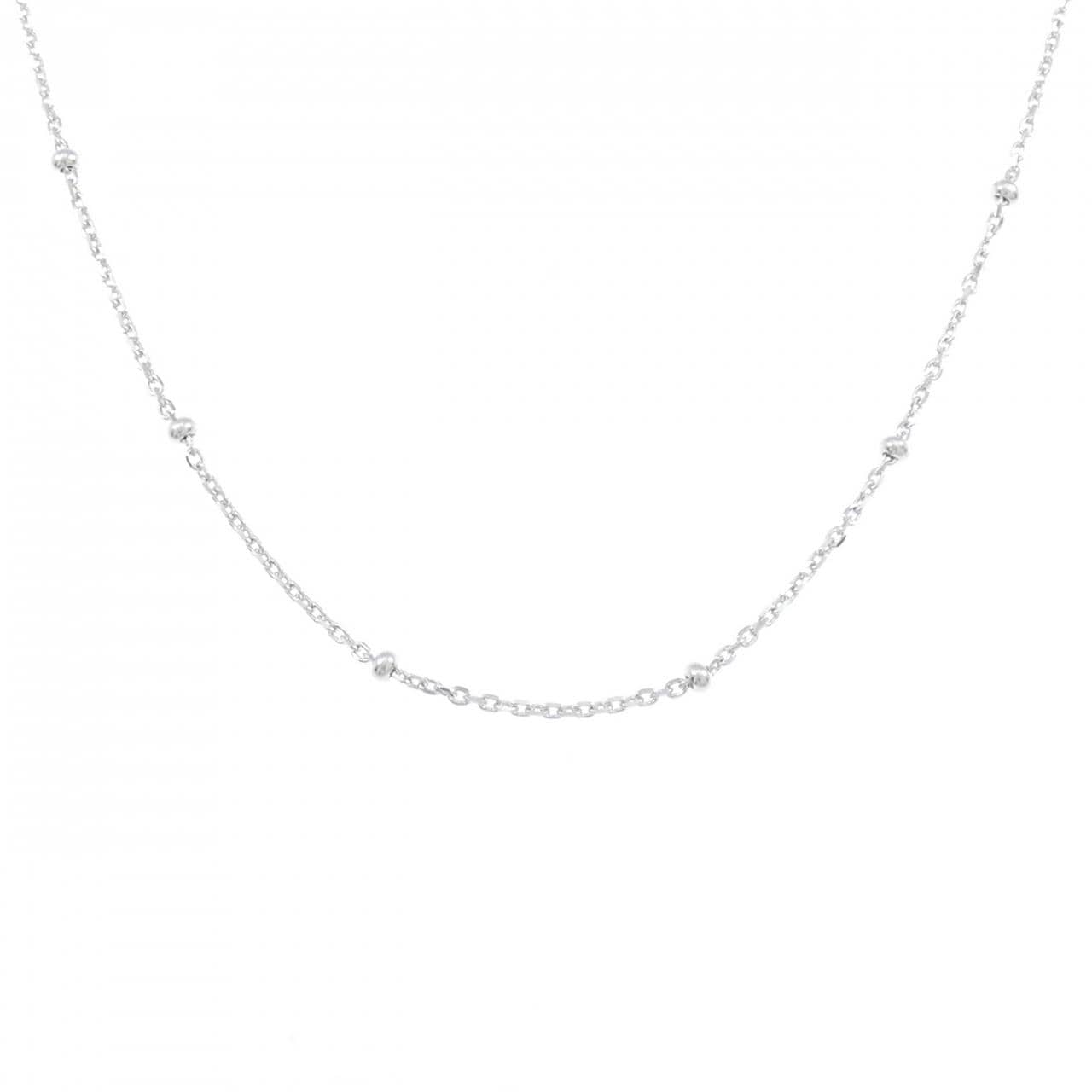 K18WG チェーン ネックレス