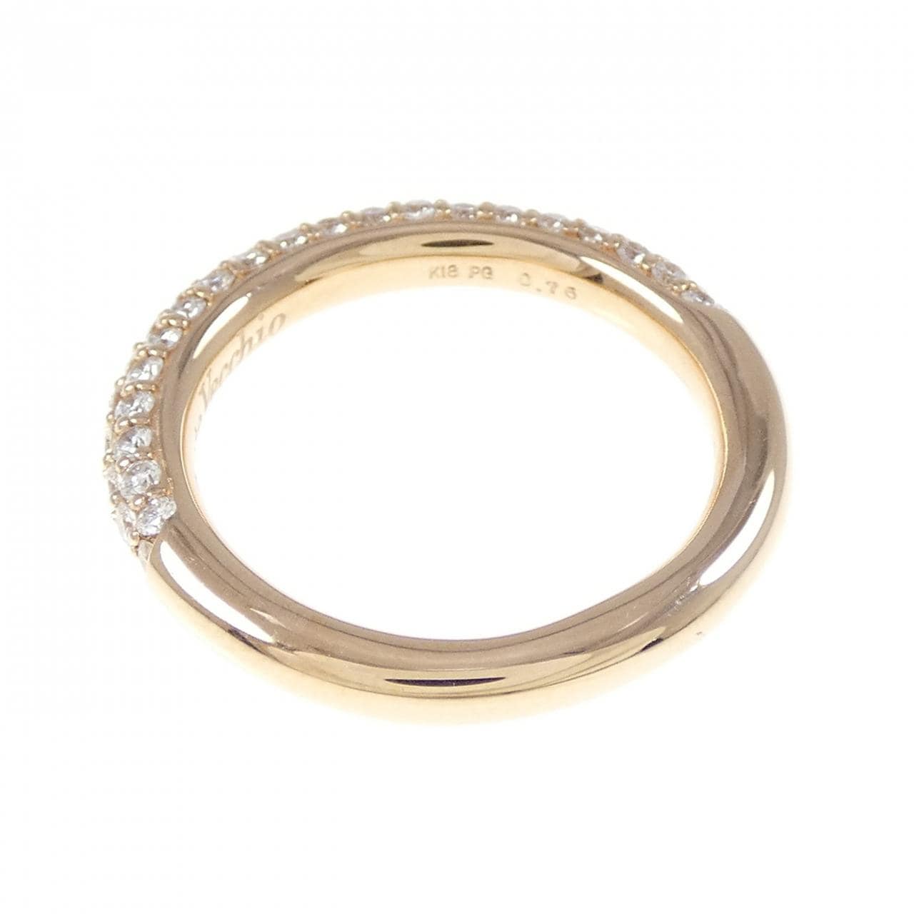 ポンテヴェキオ ダイヤモンド リング 0.76CT