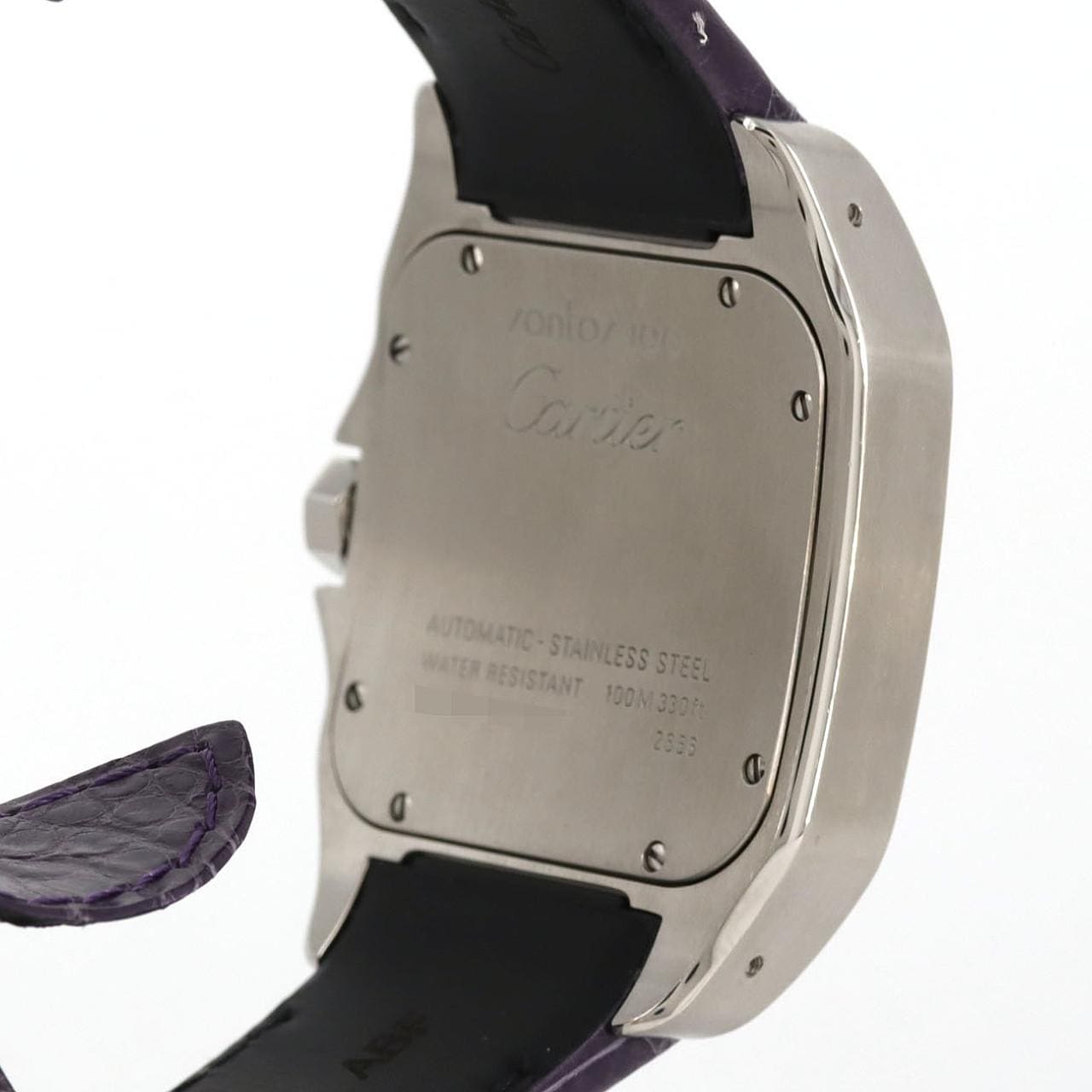 カルティエ サントス100 LM W20073X8 SS 自動巻