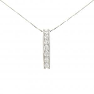 PT900/PT850 ダイヤモンド ネックレス 0.72CT