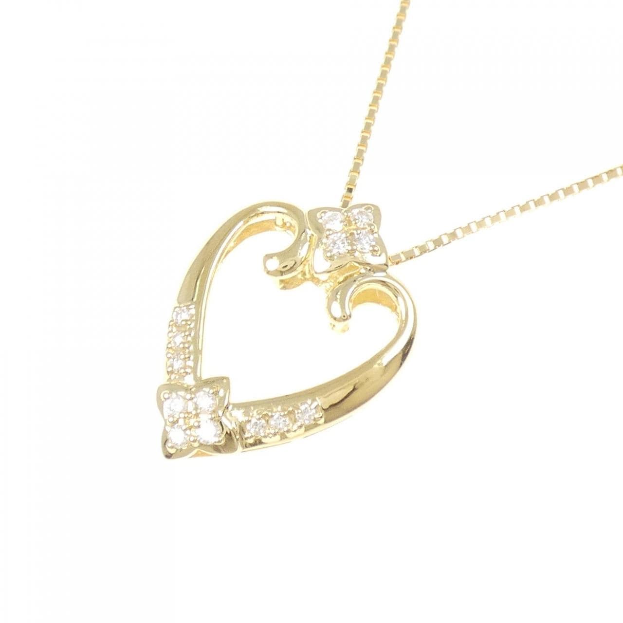 K18YG ダイヤモンド ネックレス 0.25CT