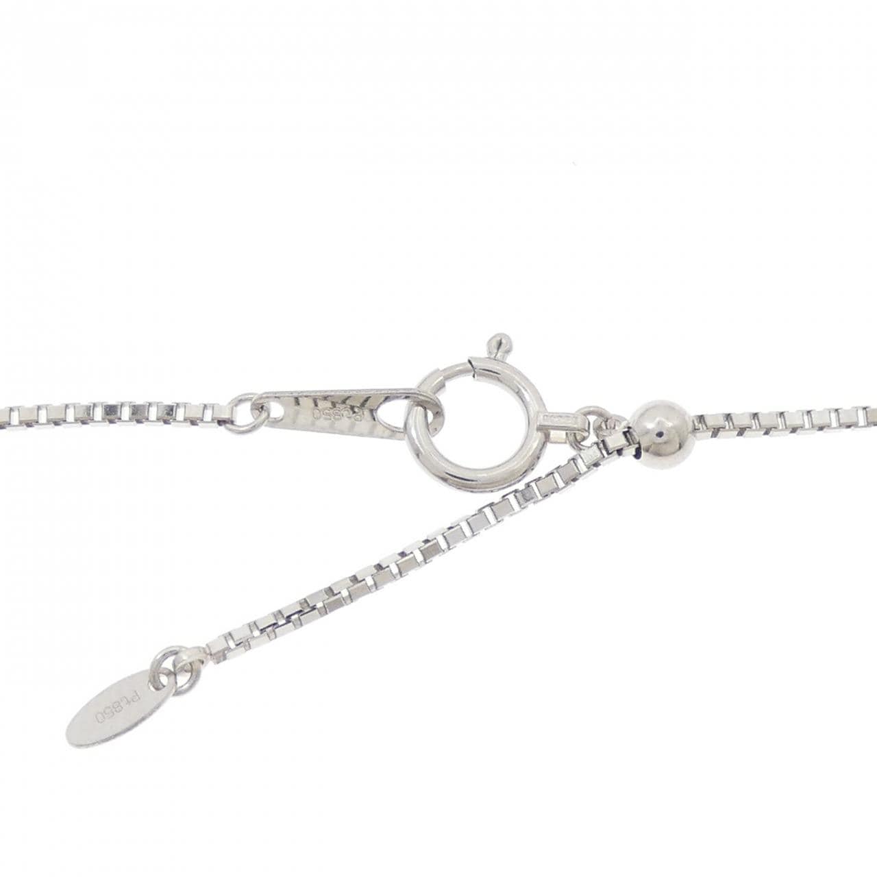 PT950/PT850 Sapphire Necklace 1.74CT