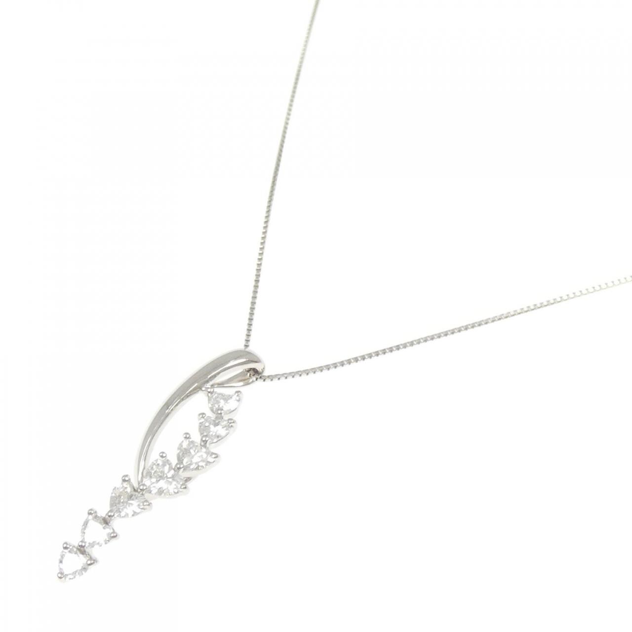 PT900/PT850 ダイヤモンド ネックレス 0.56CT