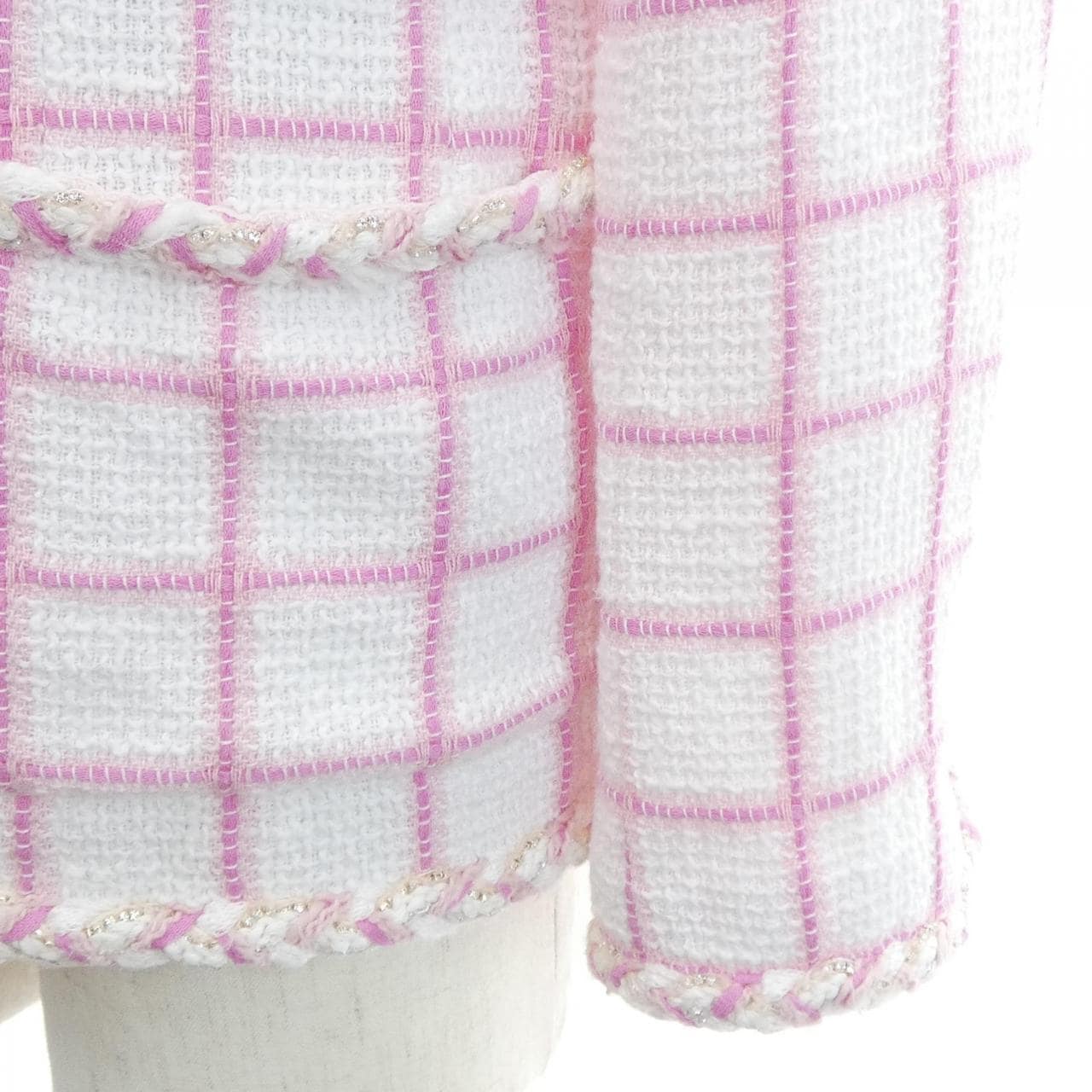 シャネル CHANEL LOOK38 P73947V65544 23C ノーカラージャケット