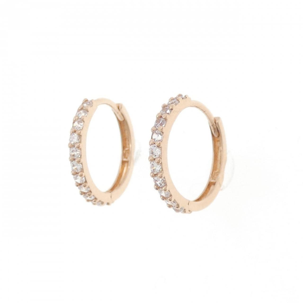 14KPG キュービック ピアス