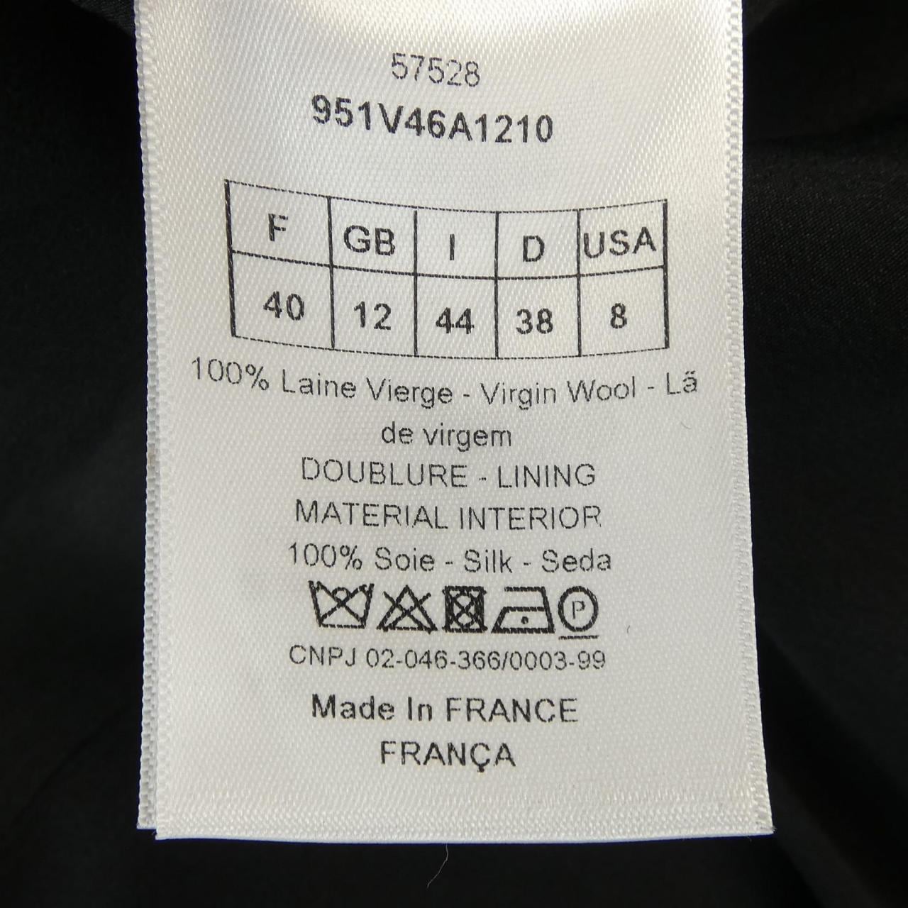 クリスチャンディオール CHRISTIAN DIOR 951V46A1210 ジャケット