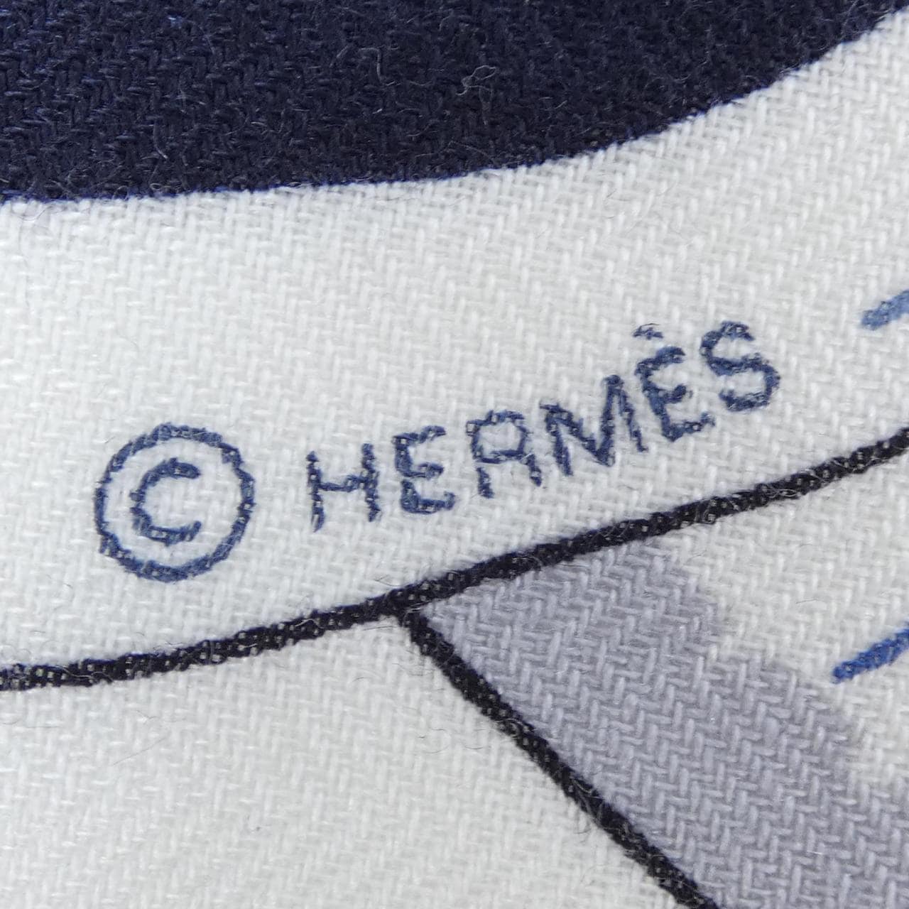 エルメス HERMES LA SELLE IMAGINAIRE 243846S カレジェアン140 ショール