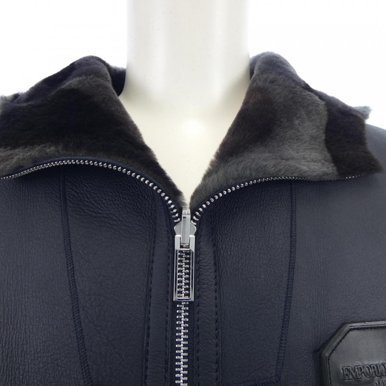 エンポリオアルマーニ EMPORIO ARMANI ムートンジャケット