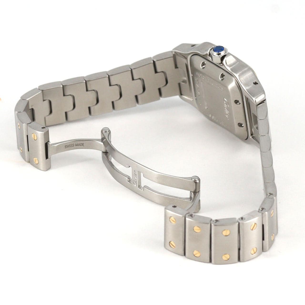 カルティエ サントスガルベSM コンビ W20057C4 SSxYG 自動巻