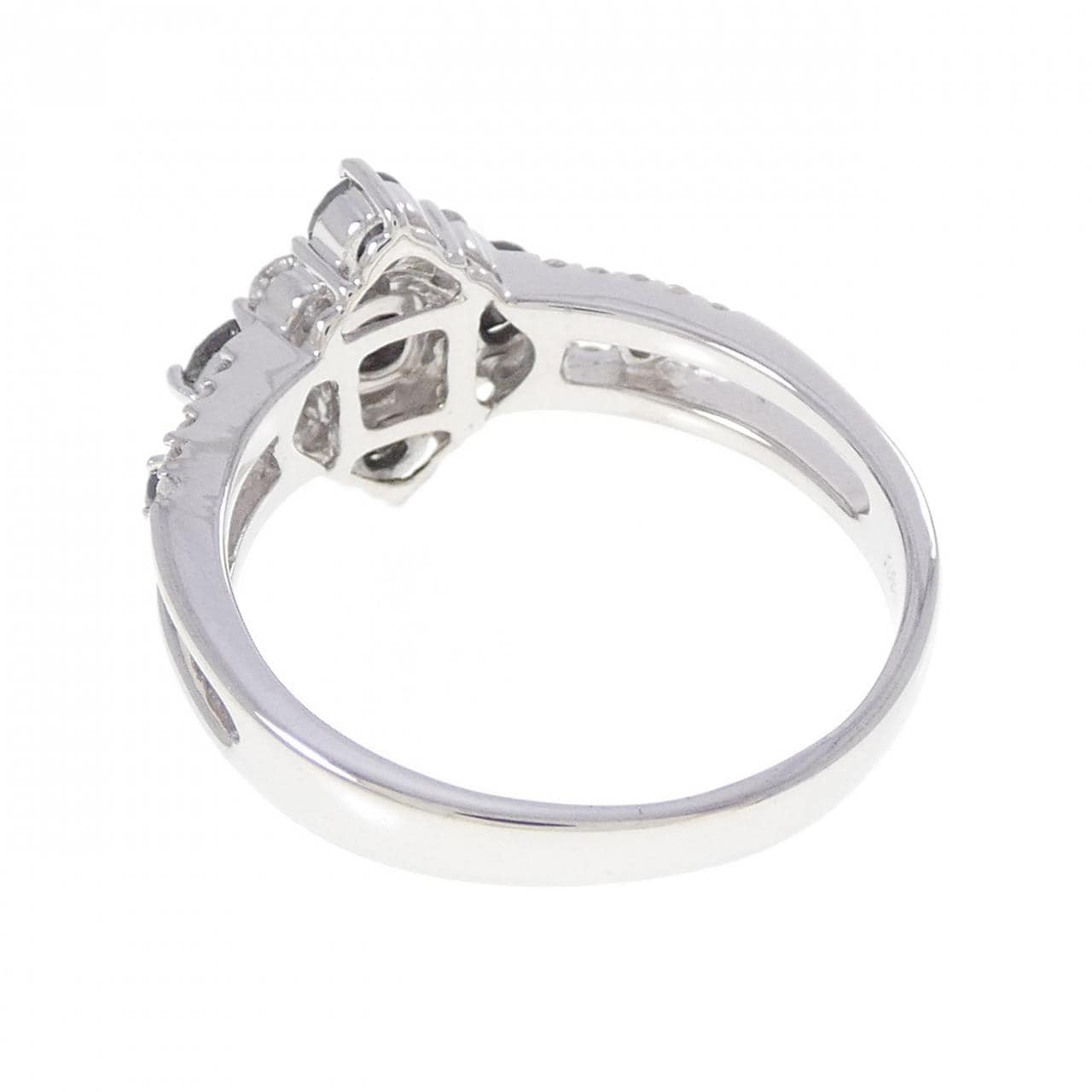 K18WG ダイヤモンド リング 1.10CT