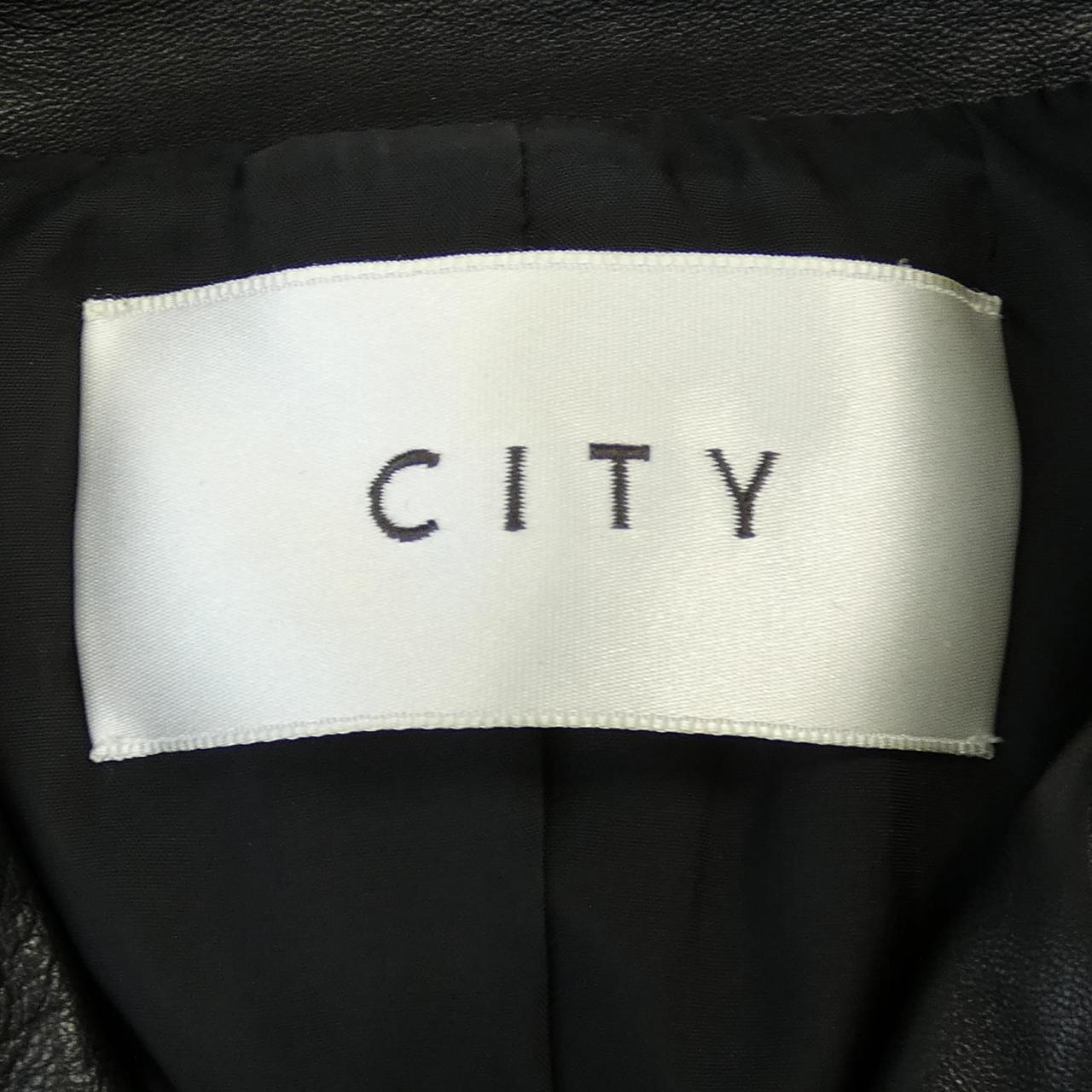 CITY Leather jacket