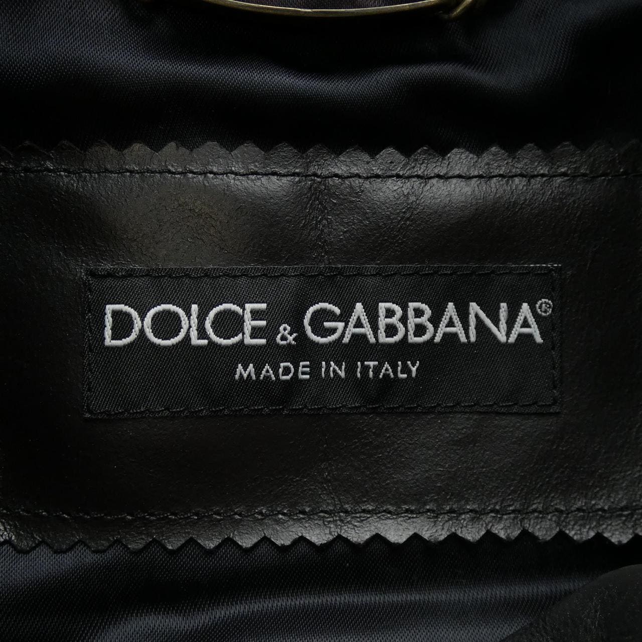 ドルチェアンドガッバーナ DOLCE&GABBANA レザージャケット