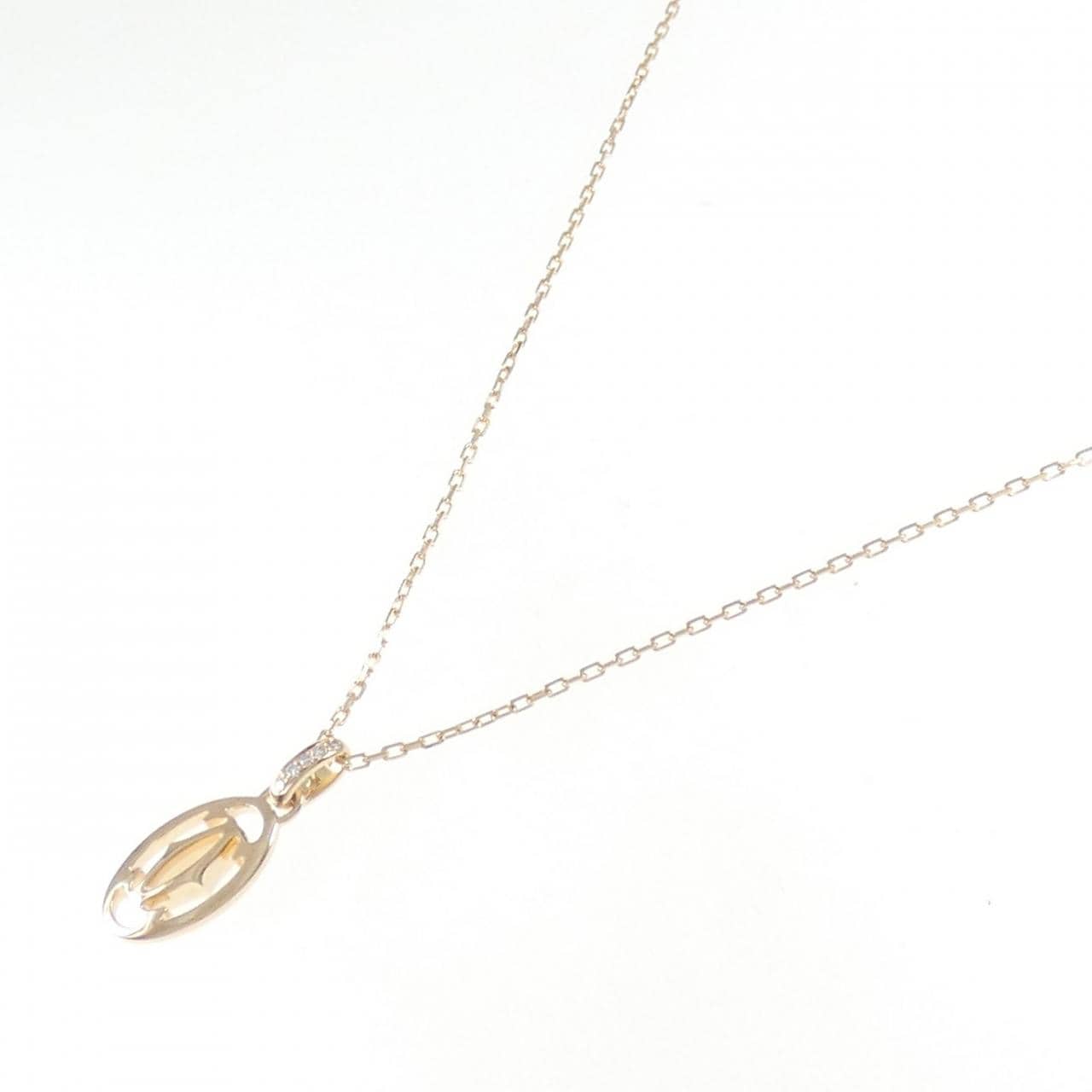 Cartier logo necklace