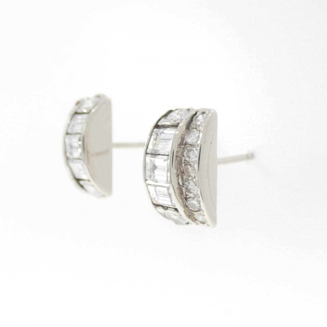 PT900 ダイヤモンド ピアス 1.50CT