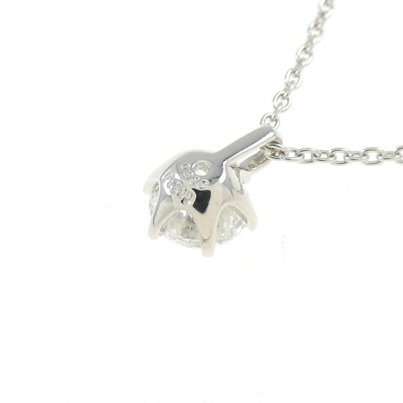 【リメイク】PT ダイヤモンド ネックレス 0.316CT D SI2 3EXT