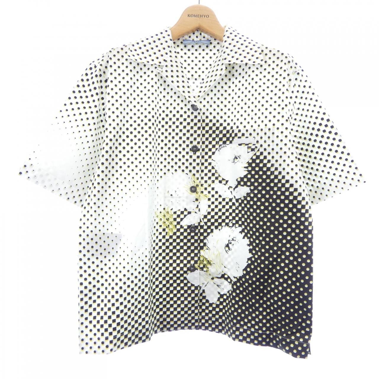 プラダ PRADA P433BN S201 1XDE S／Sシャツ