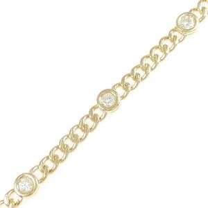 K18YG ダイヤモンド ブレスレット 1.03CT