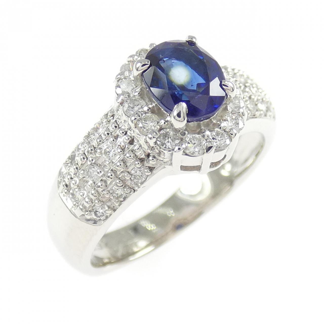 PT900 サファイヤ リング 0.92CT