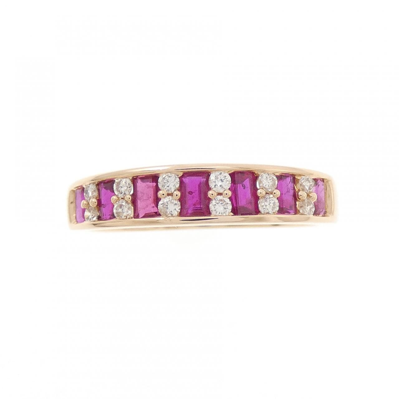 K18PG ルビー リング 0.70CT