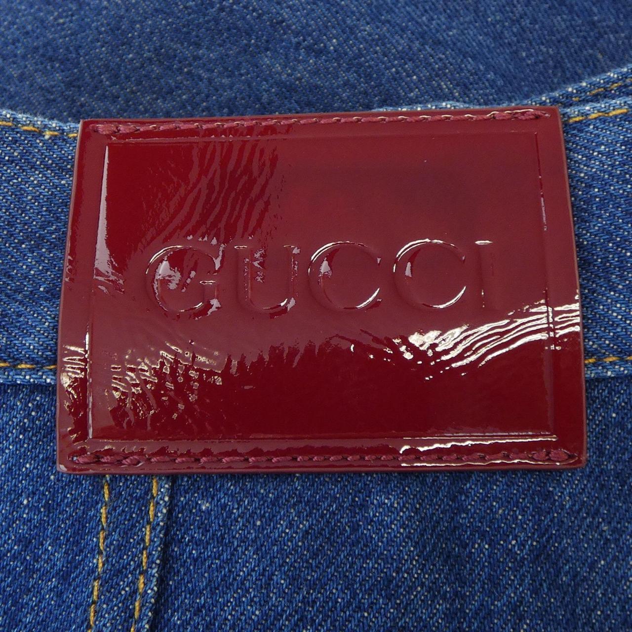 グッチ GUCCI ミドルレングスデニムスカート 807334 XDC5F スカート
