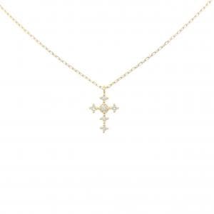 アーカー シェリークロス ネックレス 0.02CT