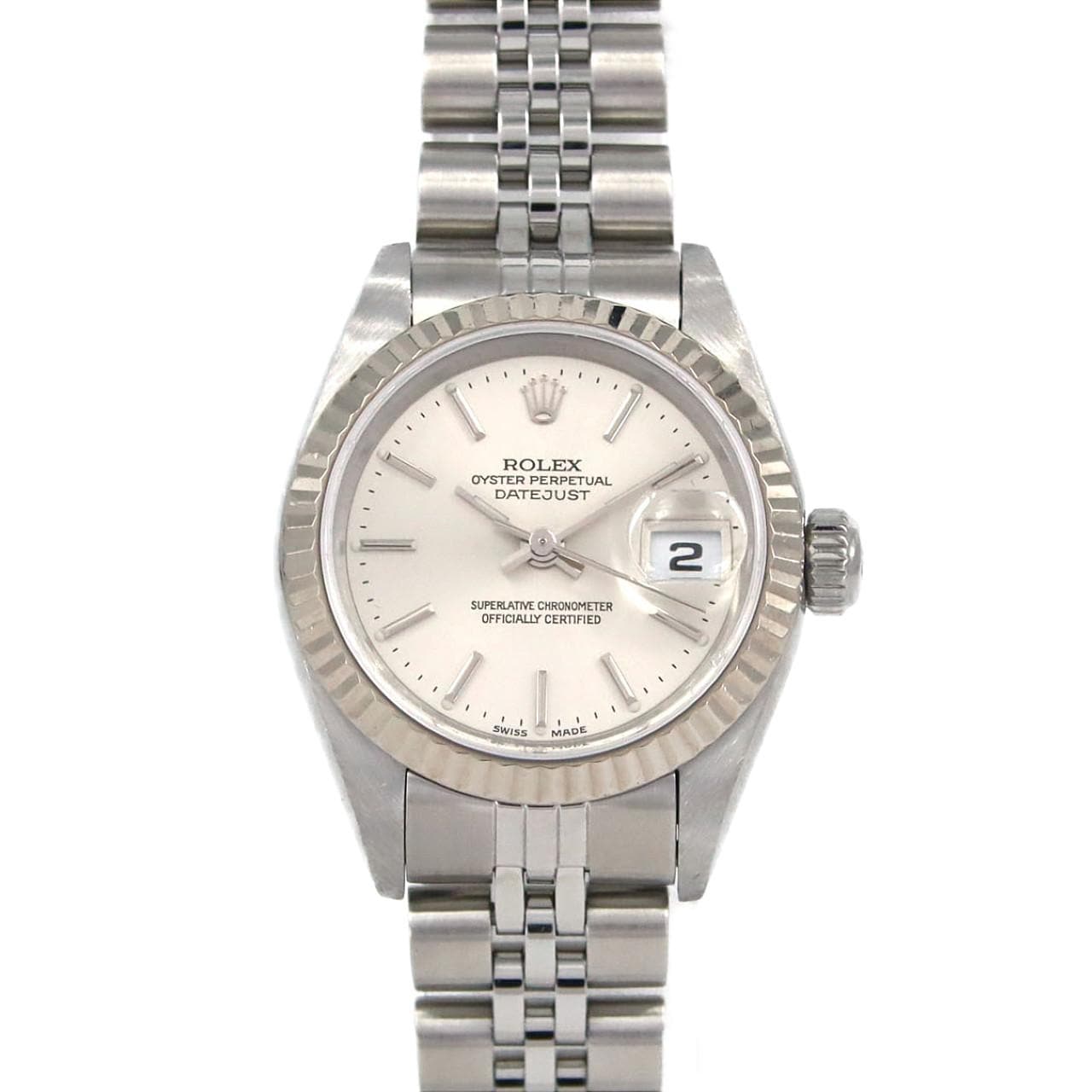 ロレックス デイトジャスト 79174 SSxWG 自動巻 P番