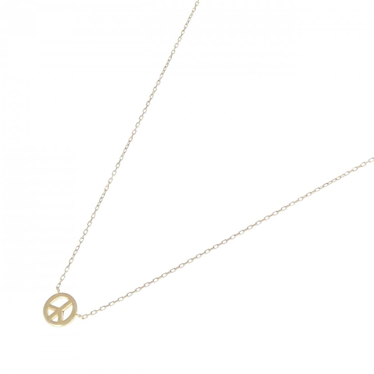 K18YG necklace